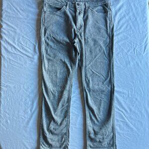 Levi's 541 Athletic Fit Gray Snow Wash Acid Wash Jeans - Men's 34W x 32L